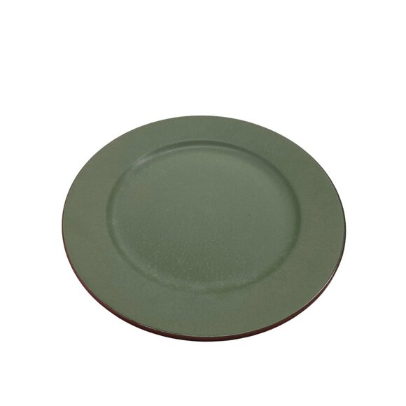 Casa Verde Green Dinner Plate 10.5" Chip - Picture 1 of 5
